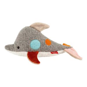 sigikid Kuscheltier Delfin Patchwork Sweety 33cm grau unisex