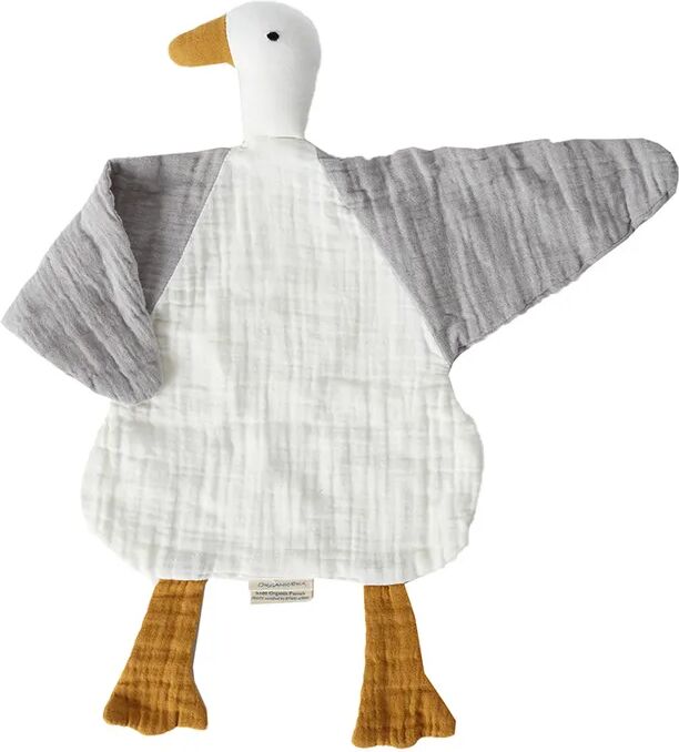 OrganicEra Kuscheltier MUSLIN DUCK in white