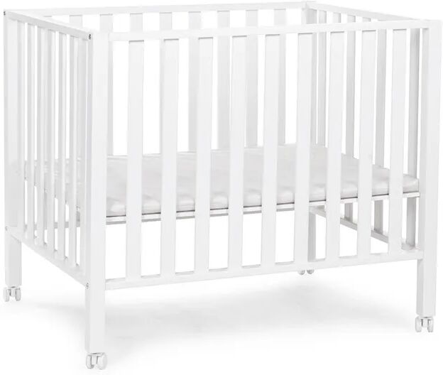 Childhome Laufgitter PLAYPEN WHEELS (75x95) Buche in weiß