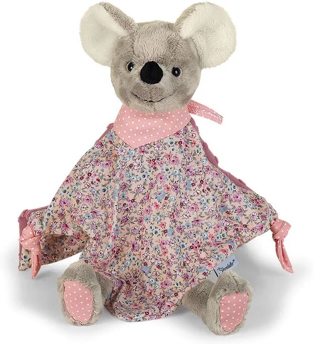 Sterntaler Schmusetuch M – MAUS MABEL gemustert in rosa