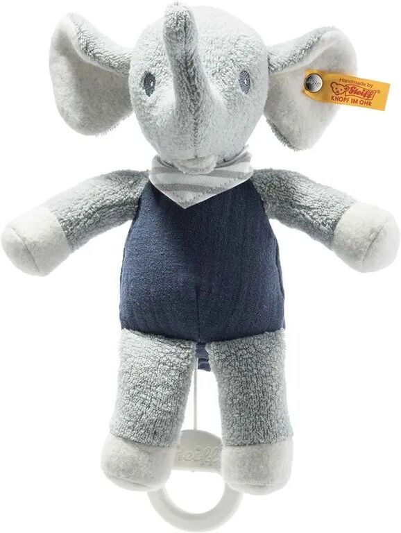 Steiff Spieluhr ELIOT ELEFANT (22cm) in blau