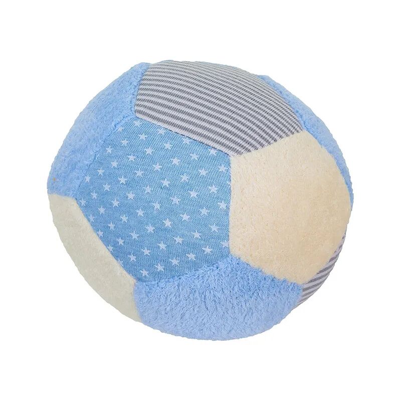 Sterntaler Stoffball STREIFEN (11cm) in blau