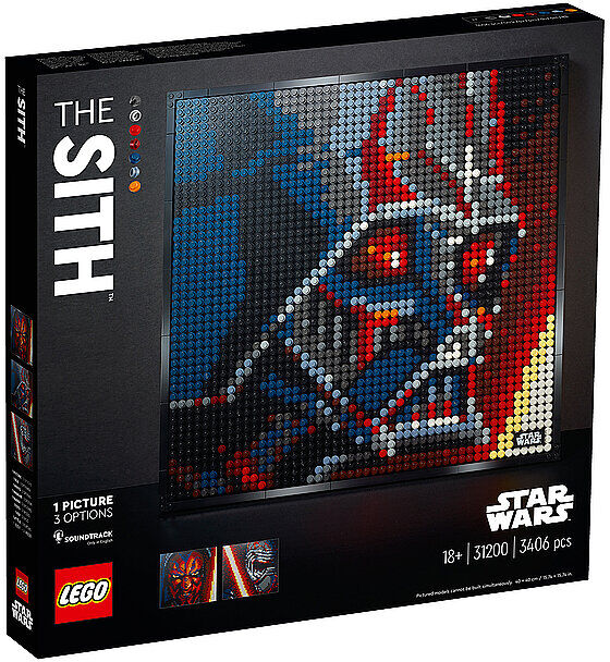 Lego Art - Star Wars™ Die Sith – Kunstbild 31200