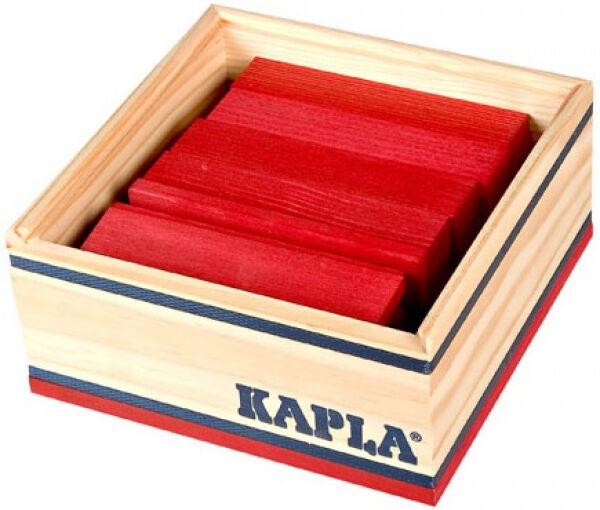 KAPLA - 40er Quadrat rot