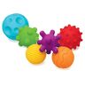 INFANTINO Sada Textured Multi Ball – Textured Balls s texturou v sadě pro smyslový vývoj – pro děti od 6 měsíců