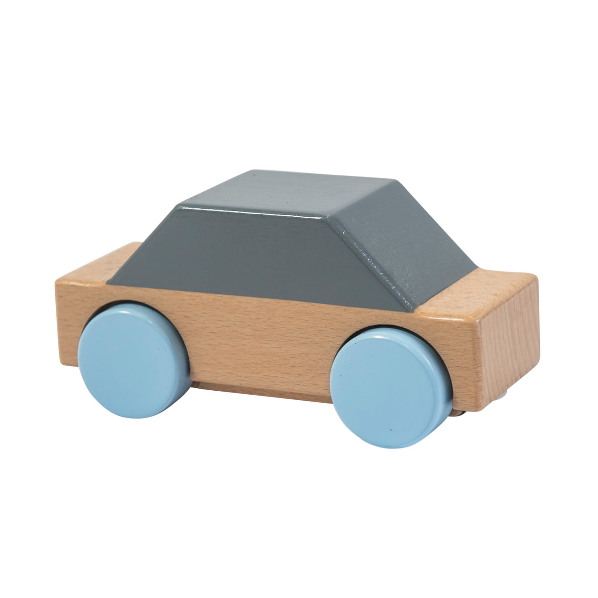 Sebra - Spielzeugauto aus Holz, grau