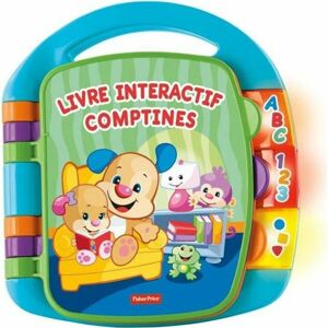 Fisher-Price Baby toy Fisher Price Interactive Book Nursery Rhymes Puppy (FR) Plastic