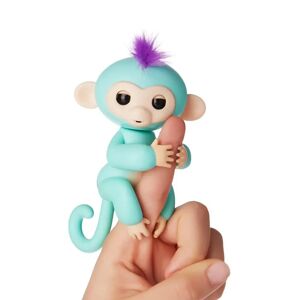 MSY Fingerlegetøj Happy Monkey, Turkis