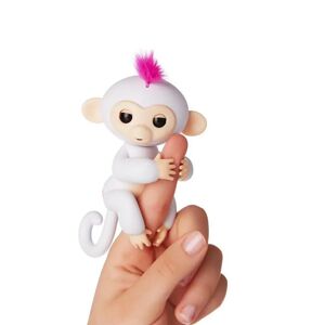 MSY Fingerlegetøj Happy Monkey, Hvid