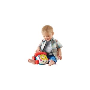 Fisher-Price FGW66 Chatter Telephone, Toddler Pull Along Toy Phone with Numbers and Sounds for 1 Year Old