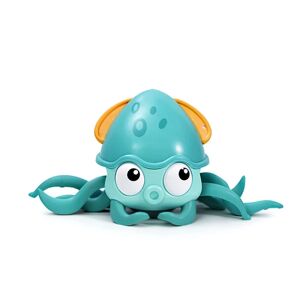 AVANA 1 stk blåt børnebadelegetøj Babylegetøj med lys og musik Octop