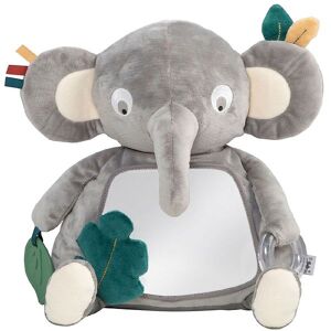 Sebra Aktivitetslegetøj - Elefanten Finley - Grå - Sebra - Onesize - Aktivitetslegetøj