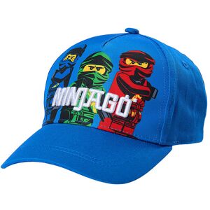 Ninjago Kasket - Lwaris 102 - Blå M. Ninjaer - Lego® Wear - 54-56 Cm - Kasket