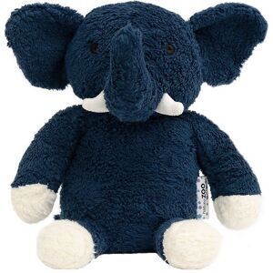 Naturezoo Bamse - 30 Cm - Teddyfleece - Elefant - Mørkeblå - Naturezoo - Onesize - Bamse