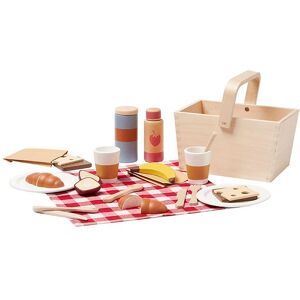 Kids Concept Legemad - Picnic Sæt - Træ - Kids Concept - Onesize - Legemad