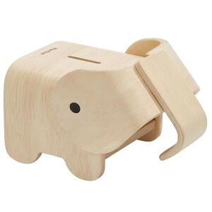 Plantoys Sparegris - Elefant - Natur - Plantoys - Onesize - Sparegris