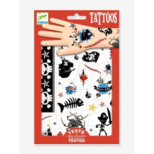 Tatuajes «Piratas» DJECO rojo