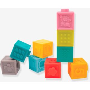 Set de 9 cubos encajables - LUDI multicolor