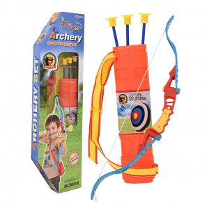 vidaXL Juego De Tiro Con Arco De Arco Y Flecha Para Niños