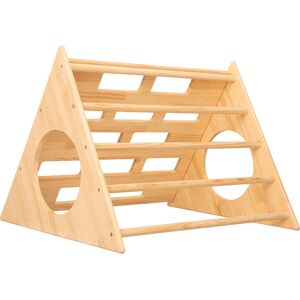 RNT by Really Nice Things Climber de pino macizo de color madera natural estilo Montessori.