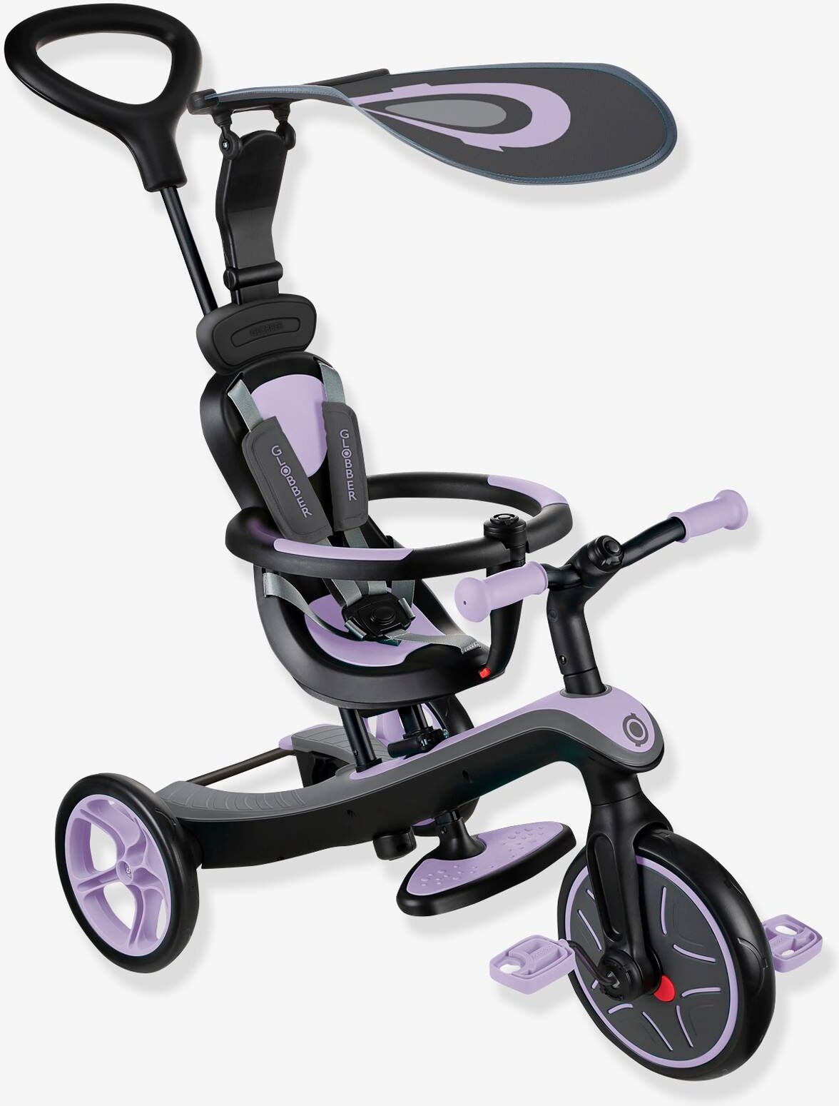 Triciclo evolutivo 3 en 1 GLOBBER lila