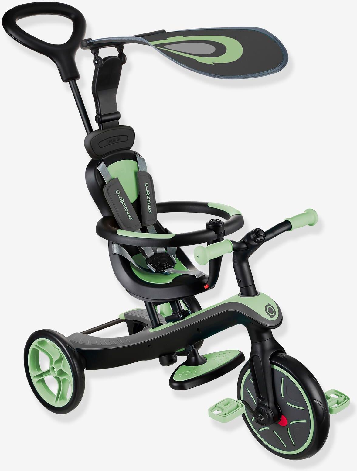 Triciclo evolutivo 3 en 1 GLOBBER verde sauce