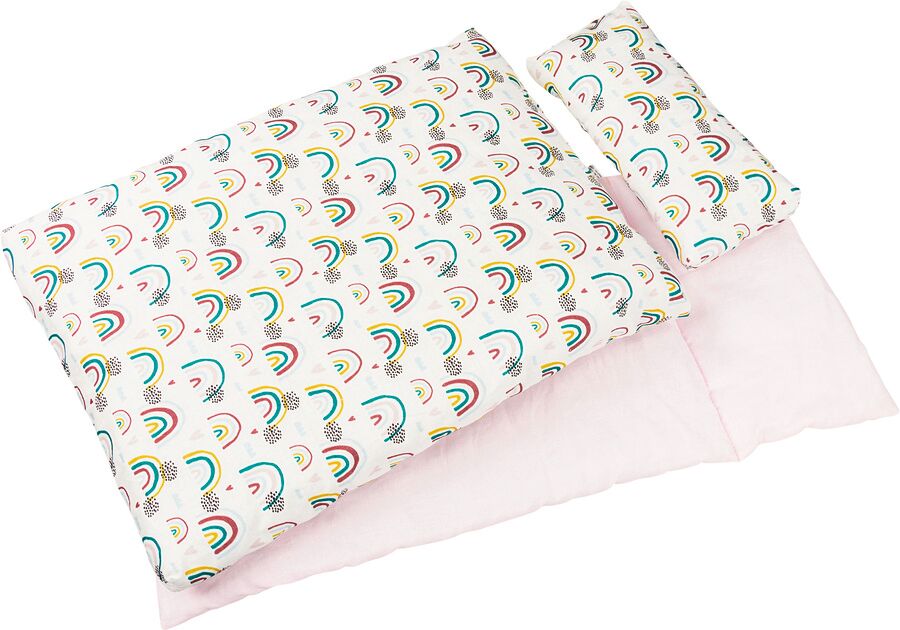 Goki Ropa Cama Muñecas Arco Iris