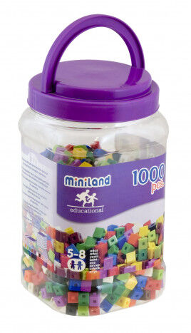 Miniland Cubos 1x1 1000 unidades