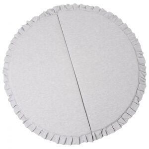 Tapis rond de jeu 100cm gris