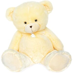 Peluche Ours Bellydou crème 110cm