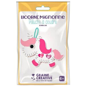 Kit peluche à coudre - Licorne Mignonne