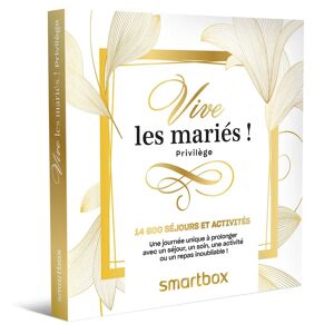 Coffret cadeau - Vive les mariés - 1 séjour ou 1 activité romantique pour 2 personnes