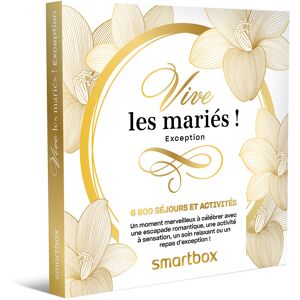 Coffret cadeau - Vive les mariés - 1 séjour ou 1 activité romantique pour 2 personnes