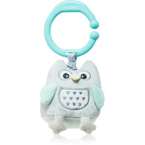 BabyOno Have Fun Musical Toy for Children jouet contrasté à suspendre avec mélodie Owl Sofia Blue 1 pcs