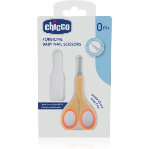 Chicco Baby Nail Scissors ciseaux à bouts ronds pour enfants 0 m+ 1 pcs