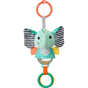 Infantino Sensory Rattle Elephant jouet contrasté à suspendre 1 pcs