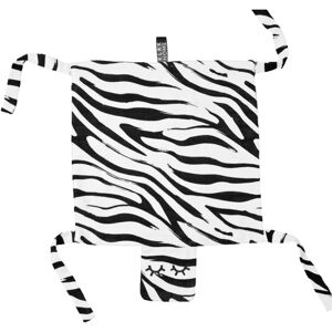 KLRK Home Wild B&W; Zebra doudou plat Gustav 80x46 cm 1 pcs
