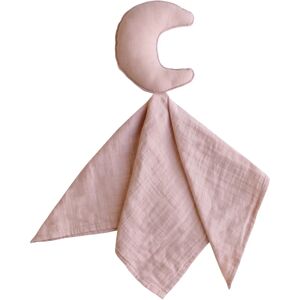 Mushie Lovey Crib Toy Moon doudou Blush 1 pcs