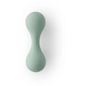 Mushie Silicone Rattle Toy hochet Green 1 pcs