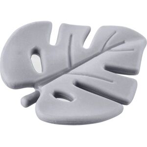 Zopa Silicone Teether Leaf jouet de dentition Dove Grey 1 pcs