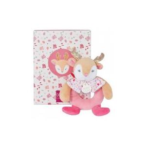 Doudou et Compagnie Elea le Renne Doudou Hochet - Boîte 1 doudou