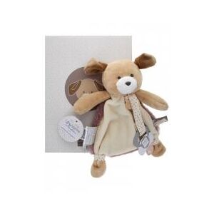 Doudou et Compagnie Réglisse le Chien Doudou Attache-Sucette - Boîte 1 doudou