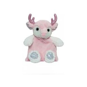 Plic Placentor Végétal Bouillotte Doudou Sèche - Renne Rose - Carton 1 bouillotte