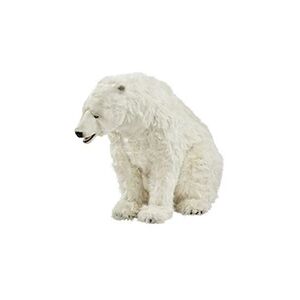 Hansa Peluche Geante Ours Polaire Assis 92 cm H et 155 cm L - Publicité