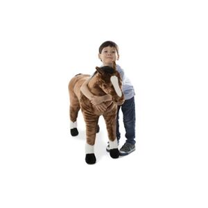 Melissa & Doug Peluche cheval 85cm - Publicité