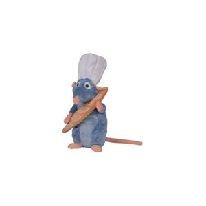 Disney Peluche Remy avec toque et baguette 25 cm - Publicité