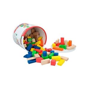 Colorbaby Cube, blocs & figurines de bois 100 bloques - Publicité