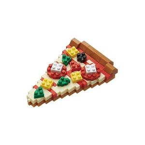 Nanoblock Pizza Jouet, NBC244, Multicolore, NBC-244 - Publicité