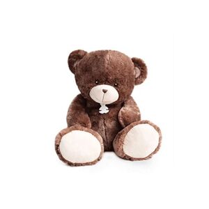 Doudou et Compagnie Histoire d'Ours Bellydou marron 90cm - Publicité