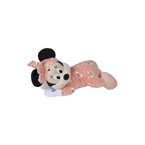 Disney Peluche Minnie Brille dans la nuit Rose - L 30 x P 18 x H 26 cm - Rose - Publicité